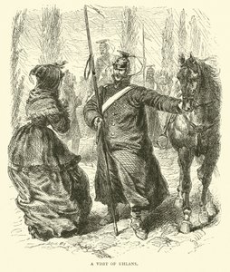 Et besøg af Uhlans, marts 1871 af English School