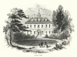 Abney Park (gravering) af English School