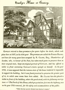 Abraham Cowleys hus ved Chertsey