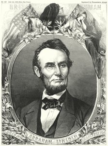 Abraham Lincoln (gravering) af English School