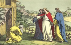 Abraham og englene af English School