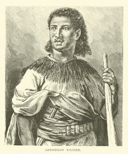 Abessinisk soldat af English School