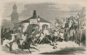 Ulykke ved Kennington Gate af English School