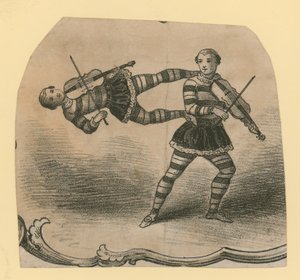 Akrobatiske musikere af English School