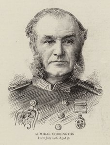 Admiral Codrington (gravering) af English School