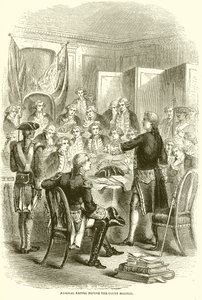 Admiral Keppel for krigsretten af English School