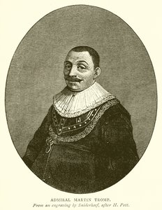 Admiral Martin Tromp af English School