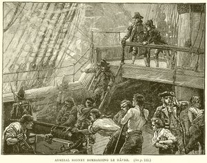 Admiral Rodney bombardiert Le Havre