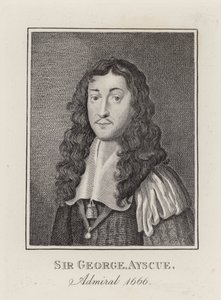 Admiral Sir George Ayscue (gravering) af English School