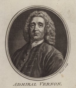 Admiral Vernon (gravering) af English School
