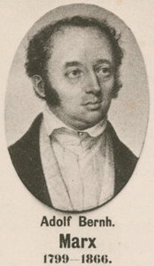 Adolf Bernhard Marx (dybtryk) af English School