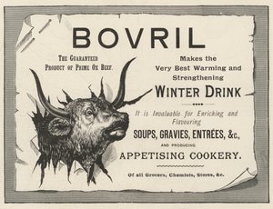 Annonce, Bovril (gravering) af English School
