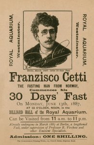 Annonce for Franzisco Cetti af English School