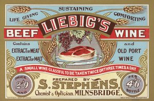 Annonce for Liebigs Beef Wine af English School