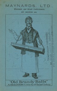 Werbung für Maynards von English School