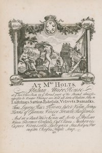 Annonce for fru Holts italienske lager af English School