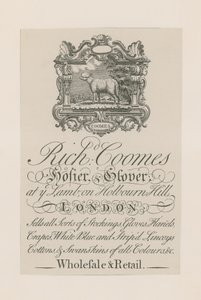 Annonce for Richard Coomes af English School