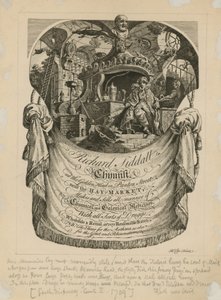 Werbung für Richard Siddall