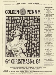 Annonce for The Golden Penny Christmas Number
