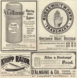 Annoncer spredte sig fra The Graphic Christmas Number 1897
