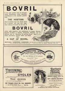 Annoncer spredte sig fra The Graphic Christmas Number 1897