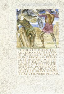 Æneas dræber Turnus, 1874-c.1919 af English School