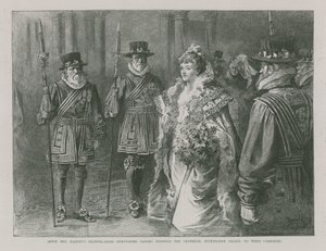 Efter Hendes Majestæts dagligstue af English School