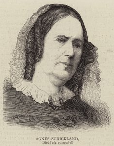 Agnes Strickland (gravering) af English School