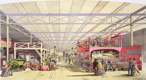 Agriculture, fra Dickinsons Comprehensive Pictures of the Great Exhibition of 1851, udgivet 1854 af English School