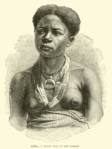 Akera, a young girl of the Gaboon  af English School