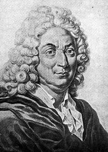 Alain-Rene Lesage (1668-1747) (gravering) af English School