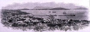 Albany, Western Australia, fra "Australian Pictures", udgivet af The Religious Tract Society. af English School