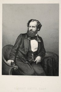 Albert Smith, Esq. pub. C. 1850 (gravering) af English School