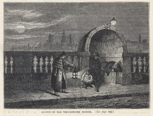 Alkove på Westminster Bridge af English School