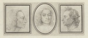Alexander Pope (litho) af English School