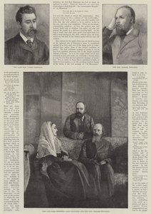 Alfred, Baron Tennyson, digterpristager (gravering) af English School