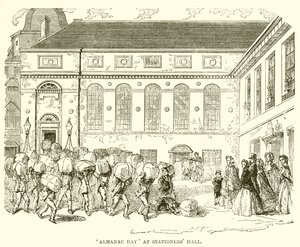 Almanakdag i Stationers Hall af English School