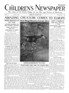 Amazing Creature Comes to Europe, forside af 