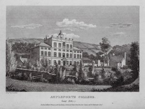 Ampleforth College, nær York (gravering) af English School