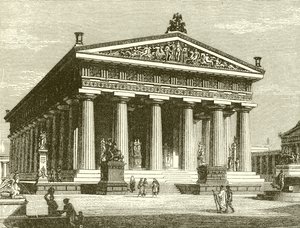 An Early Doric Temple: The Sanctuary of Poseidon at Paestum af English School