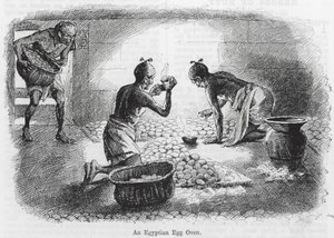 Ein ägyptischer Eierofen von English School