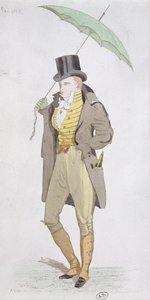 En engelsk dandy, ca. 1802 af English School