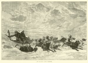 En eskimo hundeslæde af English School