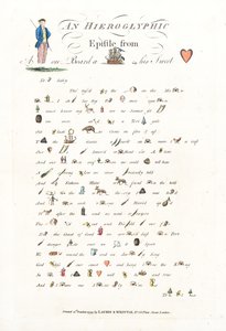 Et hieroglyfisk brev af English School