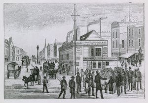 Ein frühes Treffen der Heilsarmee