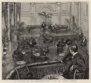 En aften i Meistersingers Club af English School