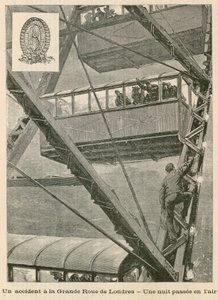 En hændelse på Great Wheel i London - en nat i luften af English School