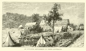 En afsidesliggende bebyggelse i det nordlige Australien af English School