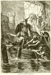 Gamle persiske krigere af English School