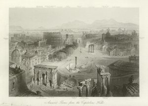 Det gamle Rom fra Capitoline Hills